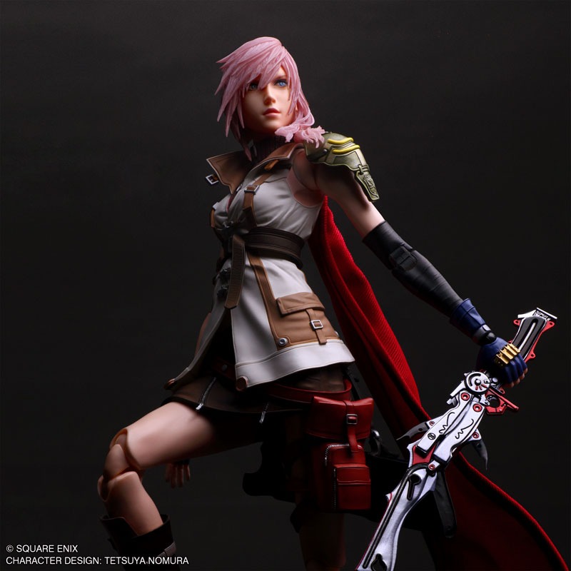 Play Arts Shin Lightning - Final Fantasy XIII By Square Enix