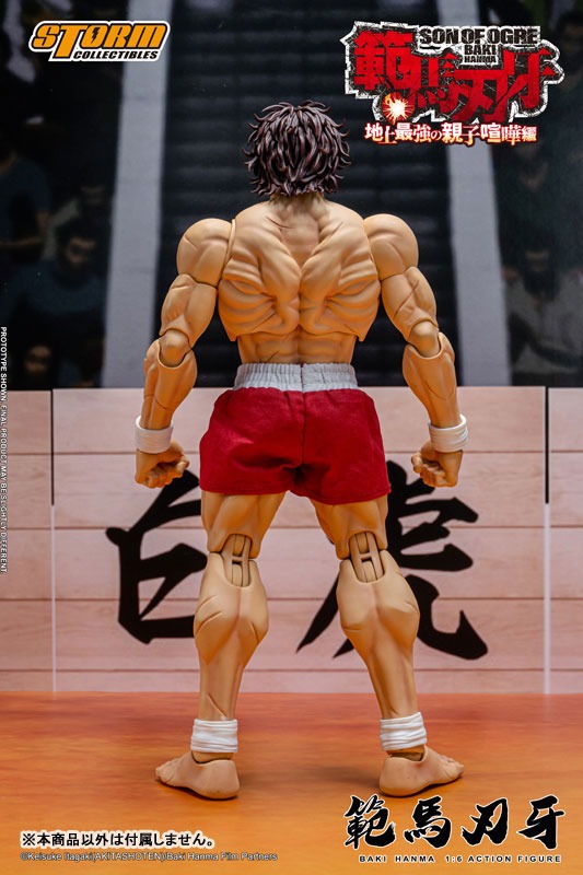 Action Figure 1/6 Baki Hanma Son of Ogre The Strongest Father-son Fight on Earth Ver. By Storm Collectibles