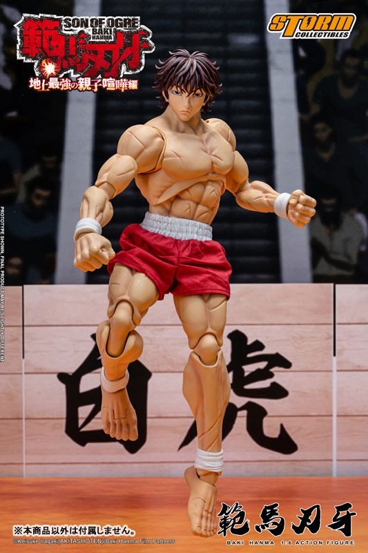 Action Figure 1/6 Baki Hanma Son of Ogre The Strongest Father-son Fight on Earth Ver. By Storm Collectibles