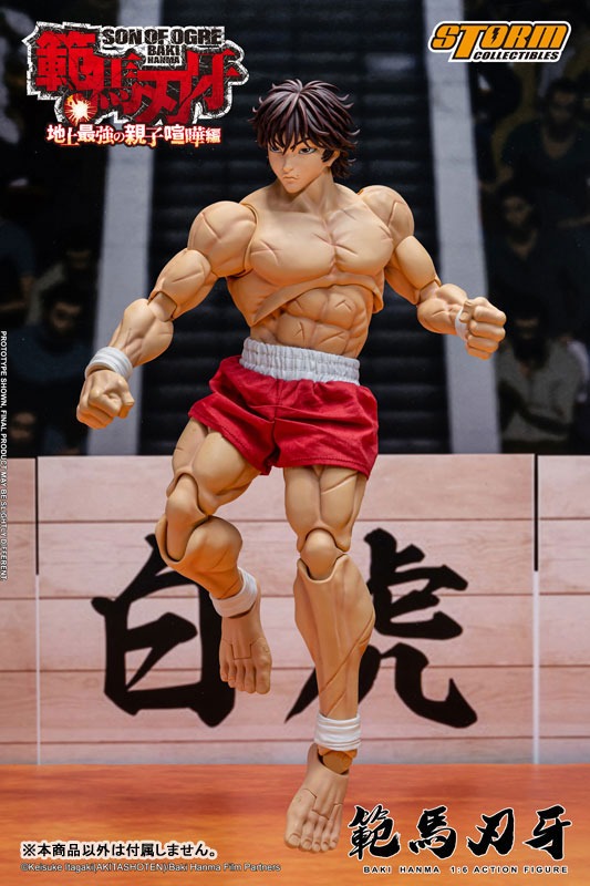 Action Figure 1/6 Baki Hanma Son of Ogre The Strongest Father-son Fight on Earth Ver. By Storm Collectibles