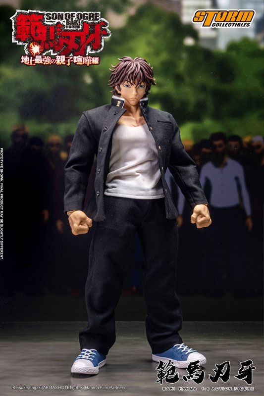 Action Figure 1/6 Baki Hanma Son of Ogre The Strongest Father-son Fight on Earth Ver. By Storm Collectibles