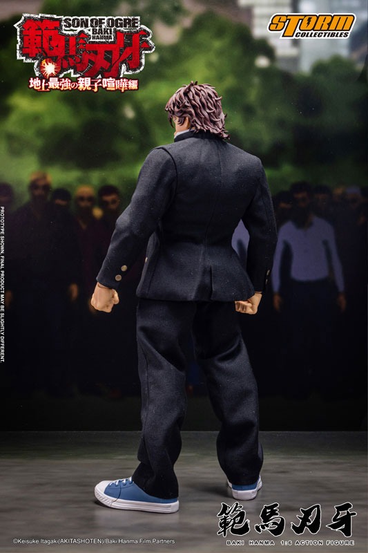 Action Figure 1/6 Baki Hanma Son of Ogre The Strongest Father-son Fight on Earth Ver. By Storm Collectibles