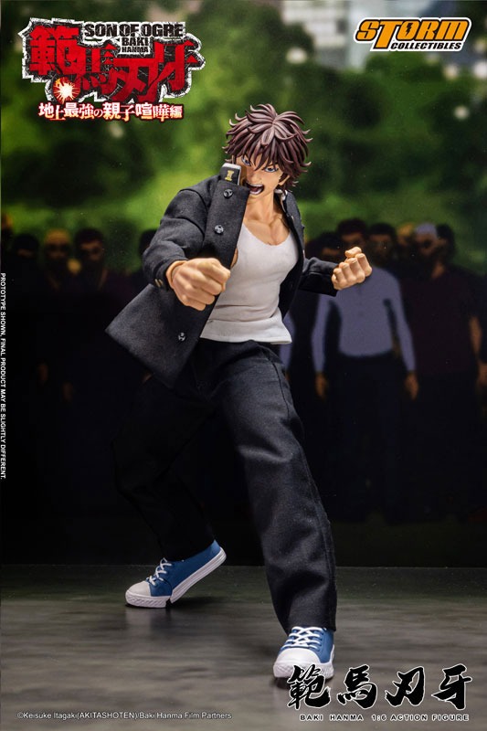 Action Figure 1/6 Baki Hanma Son of Ogre The Strongest Father-son Fight on Earth Ver. By Storm Collectibles