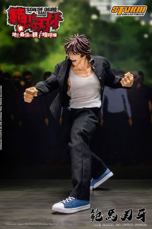 Action Figure 1/6 Baki Hanma Son of Ogre The Strongest Father-son Fight on Earth Ver. By Storm Collectibles