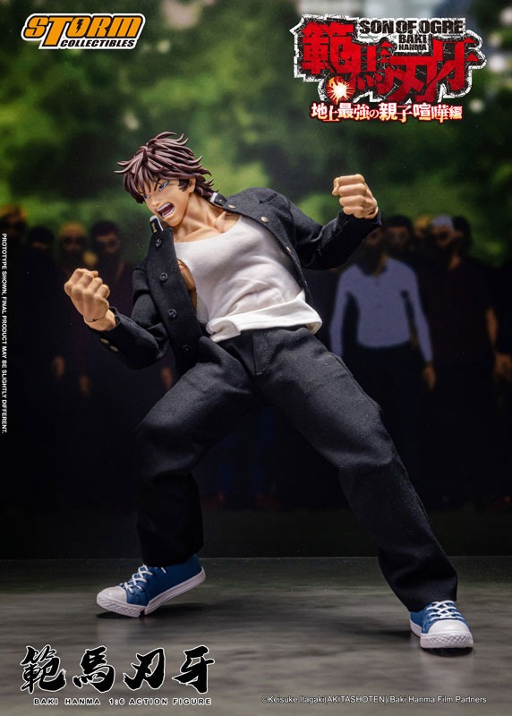 Action Figure 1/6 Baki Hanma Son of Ogre The Strongest Father-son Fight on Earth Ver. By Storm Collectibles
