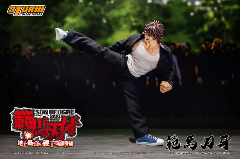 Action Figure 1/6 Baki Hanma Son of Ogre The Strongest Father-son Fight on Earth Ver. By Storm Collectibles