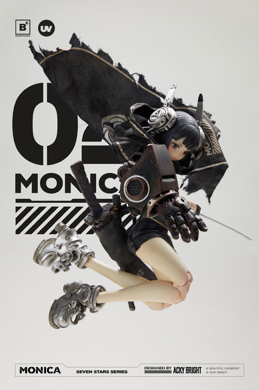 Action Figure 1/6 Seven Stars Series No.02 Monica - Beautiful Chemistry x Acky Bright By Underverse