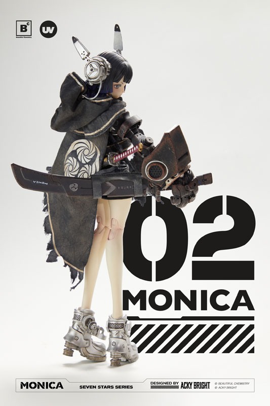 Action Figure 1/6 Seven Stars Series No.02 Monica - Beautiful Chemistry x Acky Bright By Underverse