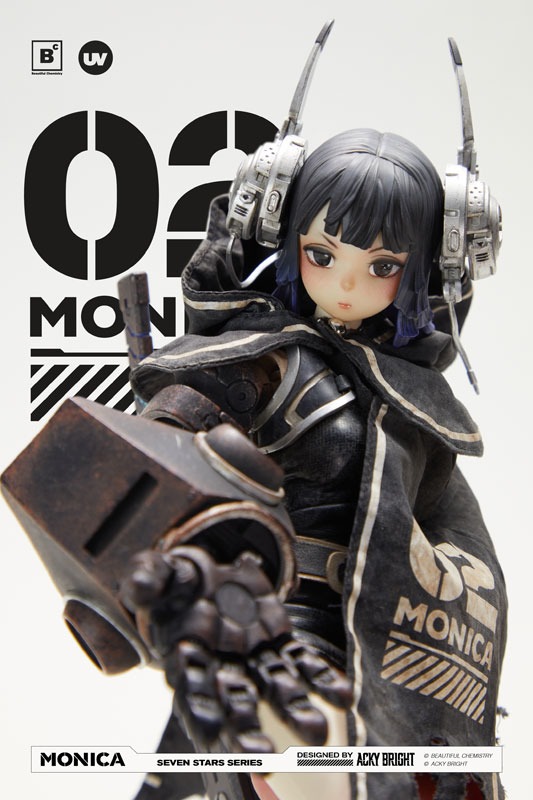 Action Figure 1/6 Seven Stars Series No.02 Monica - Beautiful Chemistry x Acky Bright By Underverse