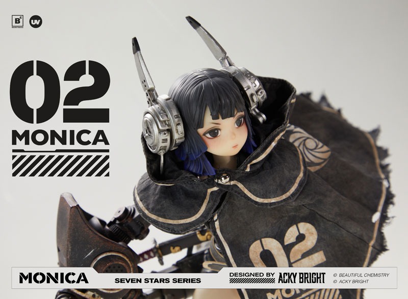 Action Figure 1/6 Seven Stars Series No.02 Monica - Beautiful Chemistry x Acky Bright By Underverse