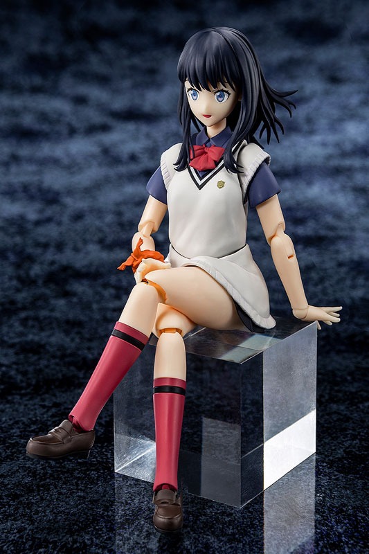 Articulated Plastic Model Rikka Takarada (Gridman Universe) By annulus