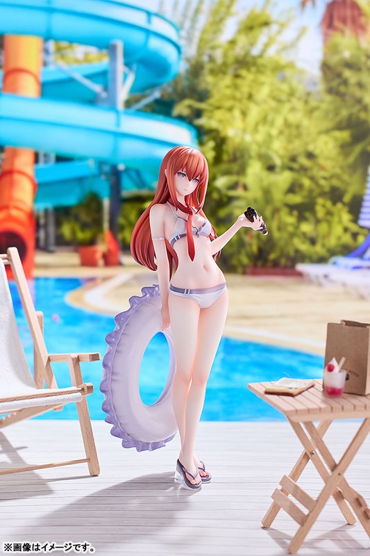 [With Bonus] Scaled Figure 1/7 Makise Kurisu - Swimsuit Ver. Steins;Gate By Solarain