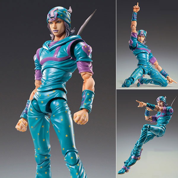 Super Action Statue Figure Gyro Zeppeli Third - Jojo's Bizzare Adventure Part 7 By Medicos Entertainment