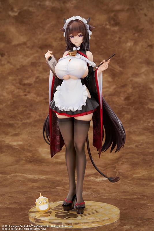 Scaled Figure 1/7 Kashino - Tsumazuki Trouble Maid / Maid for Mayhem Ver. Azur Lane By Elegant