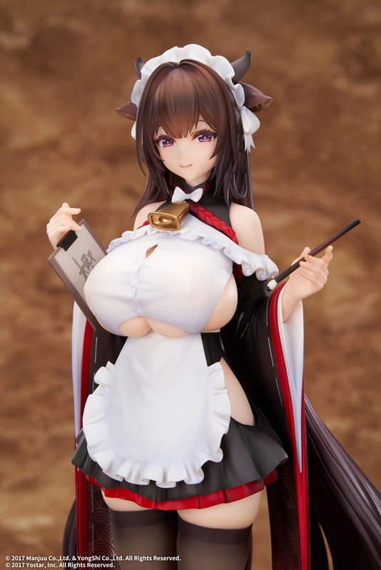 Scaled Figure 1/7 Kashino - Tsumazuki Trouble Maid / Maid for Mayhem Ver. Azur Lane By Elegant