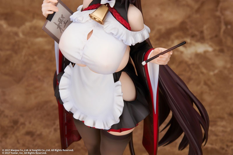 Scaled Figure 1/7 Kashino - Tsumazuki Trouble Maid / Maid for Mayhem Ver. Azur Lane By Elegant