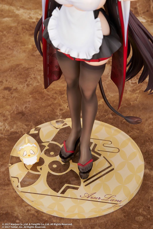 Scaled Figure 1/7 Kashino - Tsumazuki Trouble Maid / Maid for Mayhem Ver. Azur Lane By Elegant
