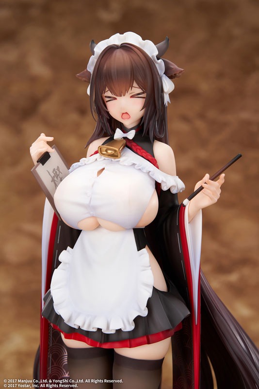 Scaled Figure 1/7 Kashino - Tsumazuki Trouble Maid / Maid for Mayhem Ver. Azur Lane By Elegant