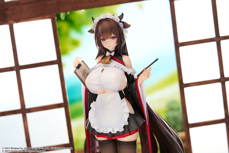 Scaled Figure 1/7 Kashino - Tsumazuki Trouble Maid / Maid for Mayhem Ver. Azur Lane By Elegant