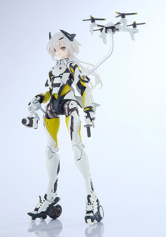 Action Figure Motored Cyborg Runner SSX_155ar - Kinetice Ash Ver. Shoujo Hatsudouki By Max Factory