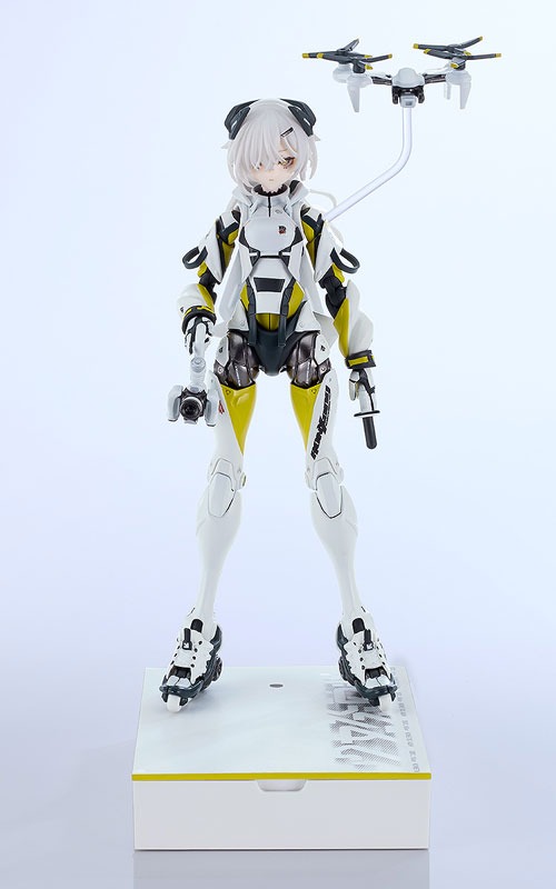 Action Figure Motored Cyborg Runner SSX_155ar - Kinetice Ash Ver. Shoujo Hatsudouki By Max Factory