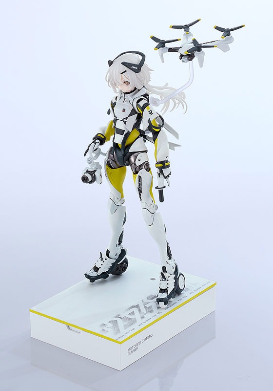 Action Figure Motored Cyborg Runner SSX_155ar - Kinetice Ash Ver. Shoujo Hatsudouki By Max Factory