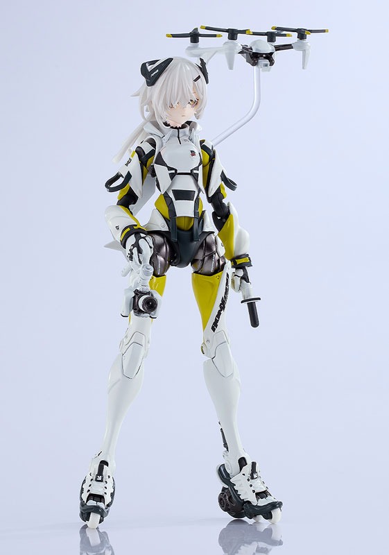 Action Figure Motored Cyborg Runner SSX_155ar - Kinetice Ash Ver. Shoujo Hatsudouki By Max Factory