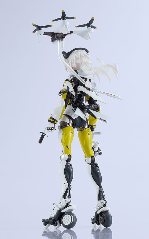 Action Figure Motored Cyborg Runner SSX_155ar - Kinetice Ash Ver. Shoujo Hatsudouki By Max Factory