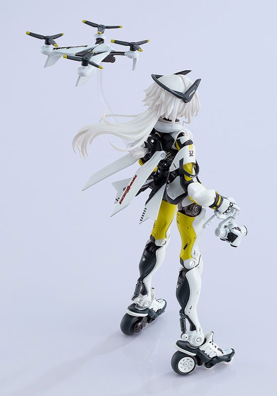 Action Figure Motored Cyborg Runner SSX_155ar - Kinetice Ash Ver. Shoujo Hatsudouki By Max Factory