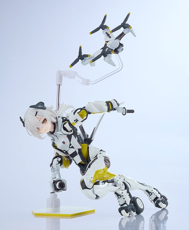 Action Figure Motored Cyborg Runner SSX_155ar - Kinetice Ash Ver. Shoujo Hatsudouki By Max Factory