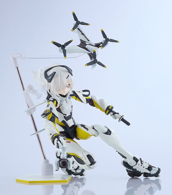 Action Figure Motored Cyborg Runner SSX_155ar - Kinetice Ash Ver. Shoujo Hatsudouki By Max Factory