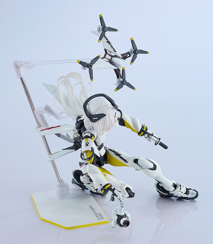Action Figure Motored Cyborg Runner SSX_155ar - Kinetice Ash Ver. Shoujo Hatsudouki By Max Factory