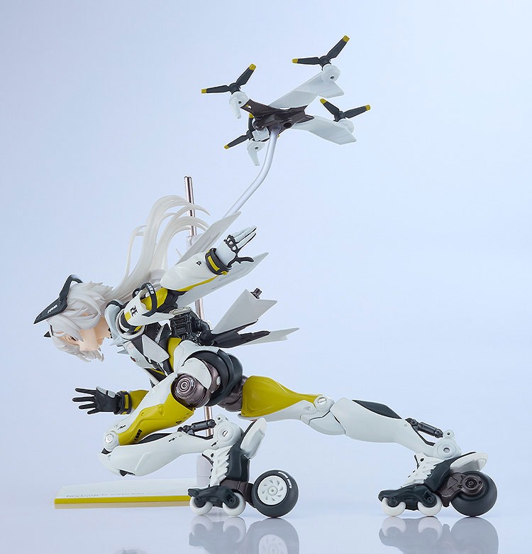 Action Figure Motored Cyborg Runner SSX_155ar - Kinetice Ash Ver. Shoujo Hatsudouki By Max Factory