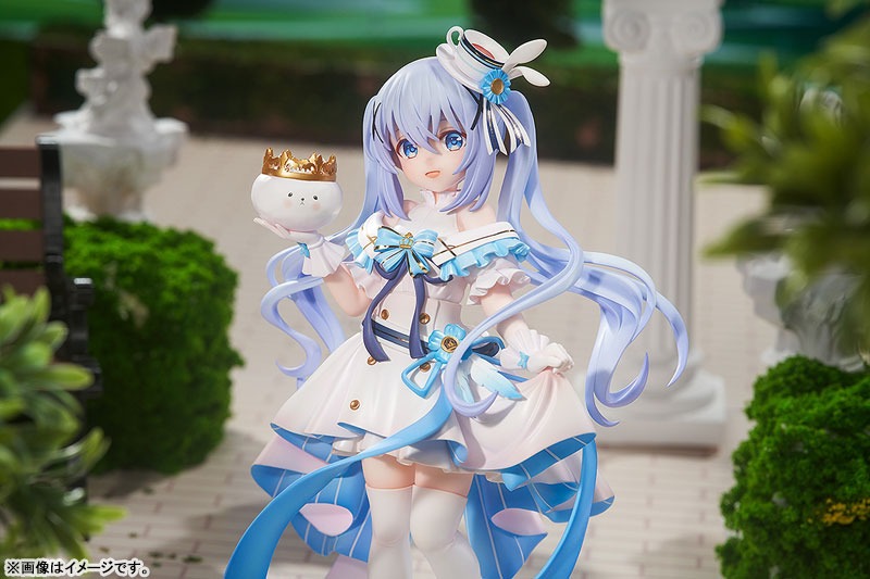 Scaled Figure 1/7 Kafuu Chino with Tippy - Cafรฉ Lumiere Ver. Gochuumon wa Usagi Desu ka? By Luminous Box