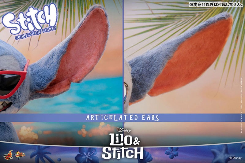 Action Figure 1/6 Stitch - Movie Masterpiece "Lilo & Stitch" By Hot Toys