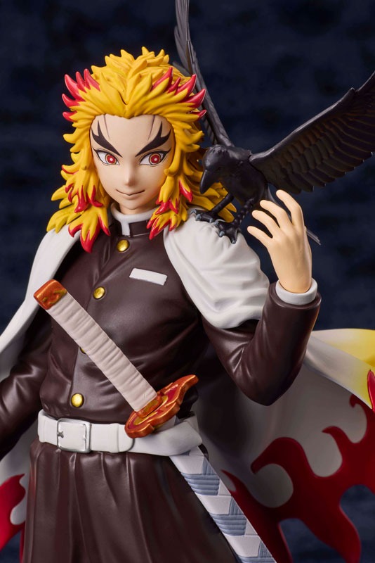 Non Scaled Figure Rengoku Kyoujurou & Kasugaigarasu - Kimetsu no Yaiba By ANIPLEX+