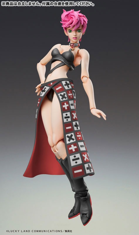 Super Action Statue Figure Trish Una - BLACK Ver. JoJo's Bizarre Adventure Part 5 By Medicos Entertainment