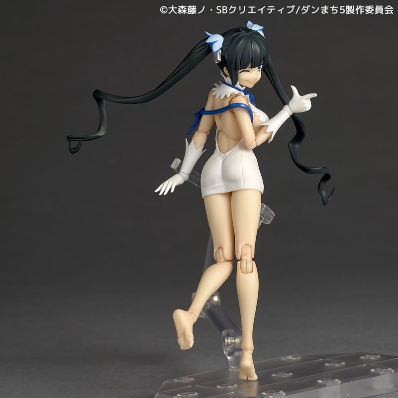 [With Bonus] Revoltech Action Figure Hestia - Danmachi / Dungeon ni Deai o Motomeru no wa Machigatteiru Darou ka By Kaiyodo