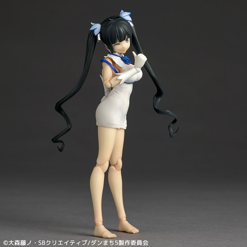 [With Bonus] Revoltech Action Figure Hestia - Danmachi / Dungeon ni Deai o Motomeru no wa Machigatteiru Darou ka By Kaiyodo