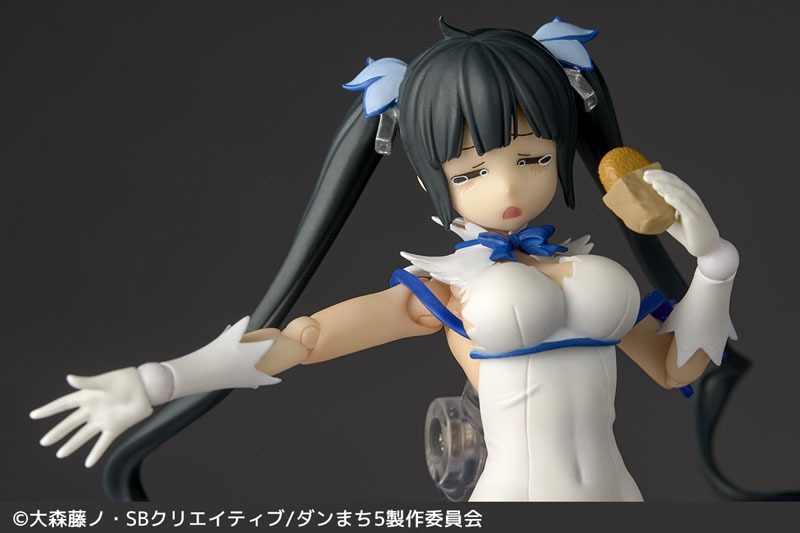 [With Bonus] Revoltech Action Figure Hestia - Danmachi / Dungeon ni Deai o Motomeru no wa Machigatteiru Darou ka By Kaiyodo