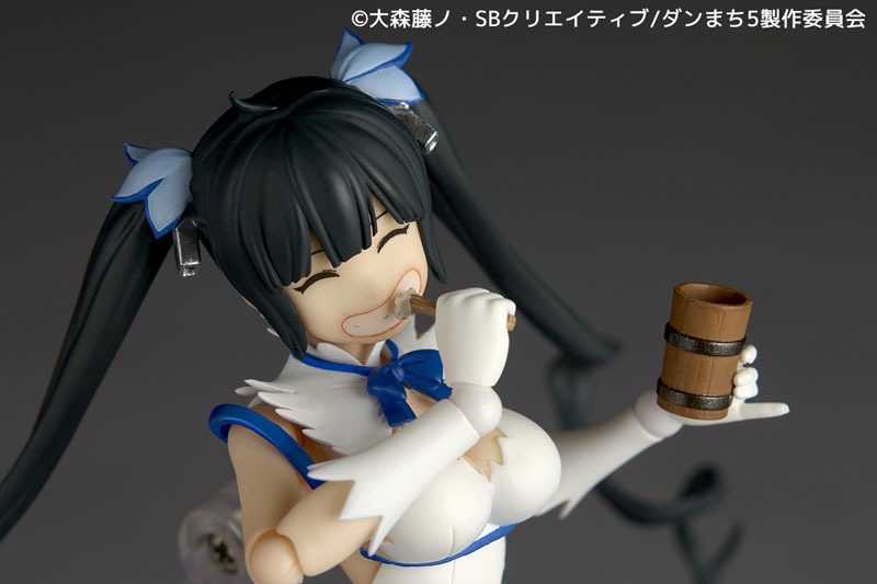 [With Bonus] Revoltech Action Figure Hestia - Danmachi / Dungeon ni Deai o Motomeru no wa Machigatteiru Darou ka By Kaiyodo