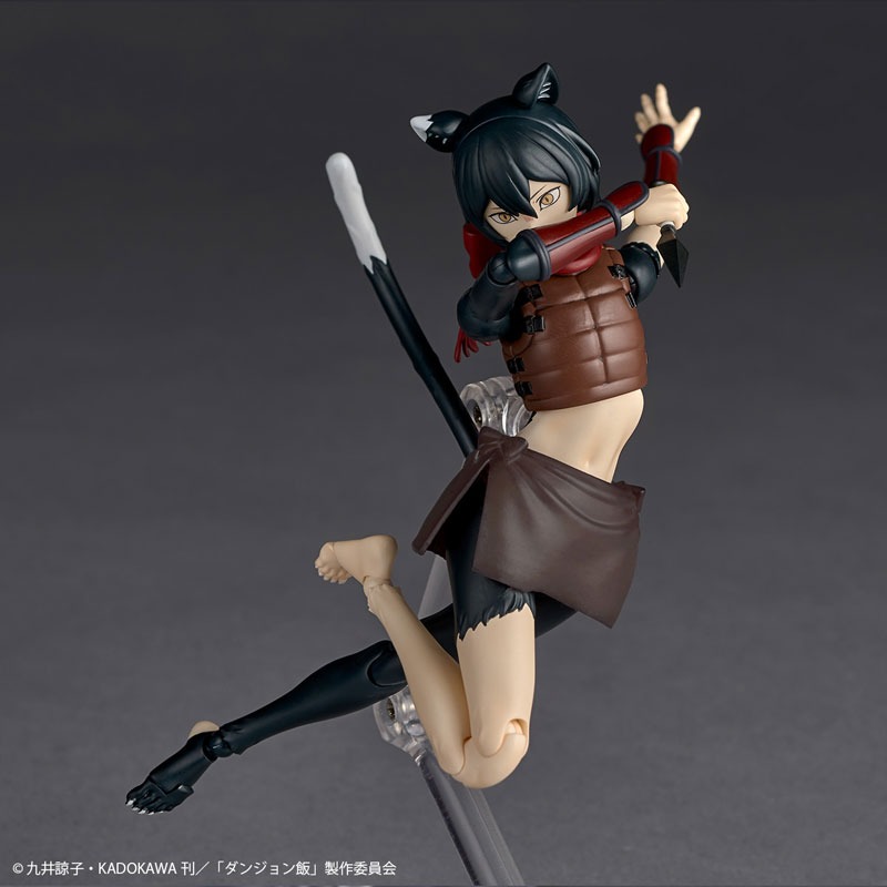 [With Bonus] Revoltech Action Figure Izutsumi - Dungeon Meshi / Delicious in Dungeon By Kaiyodo