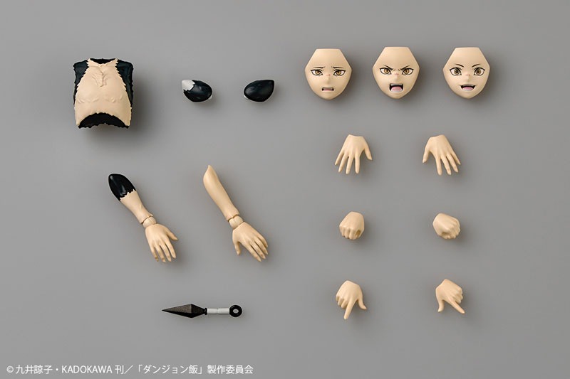 [With Bonus] Revoltech Action Figure Izutsumi - Dungeon Meshi / Delicious in Dungeon By Kaiyodo