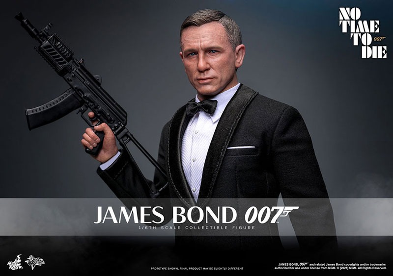 Action Figure 1/6 James Bond / Daniel Craig - Movie Masterpiece "007 / No Time to Die" Ver. By Hot Toys