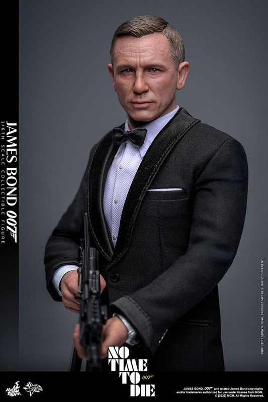 Action Figure 1/6 James Bond / Daniel Craig - Movie Masterpiece "007 / No Time to Die" Ver. By Hot Toys