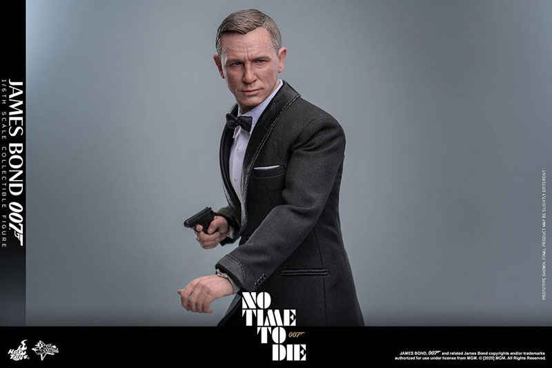Action Figure 1/6 James Bond / Daniel Craig - Movie Masterpiece "007 / No Time to Die" Ver. By Hot Toys