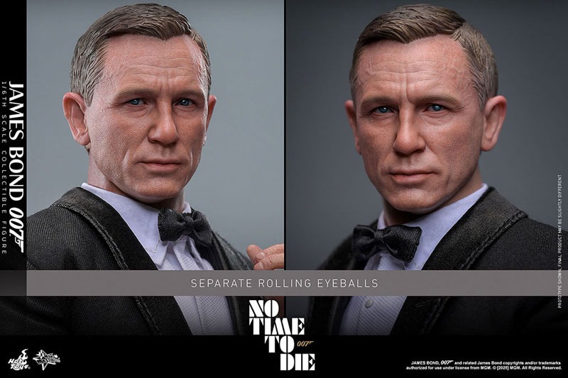 Action Figure 1/6 James Bond / Daniel Craig - Movie Masterpiece "007 / No Time to Die" Ver. By Hot Toys