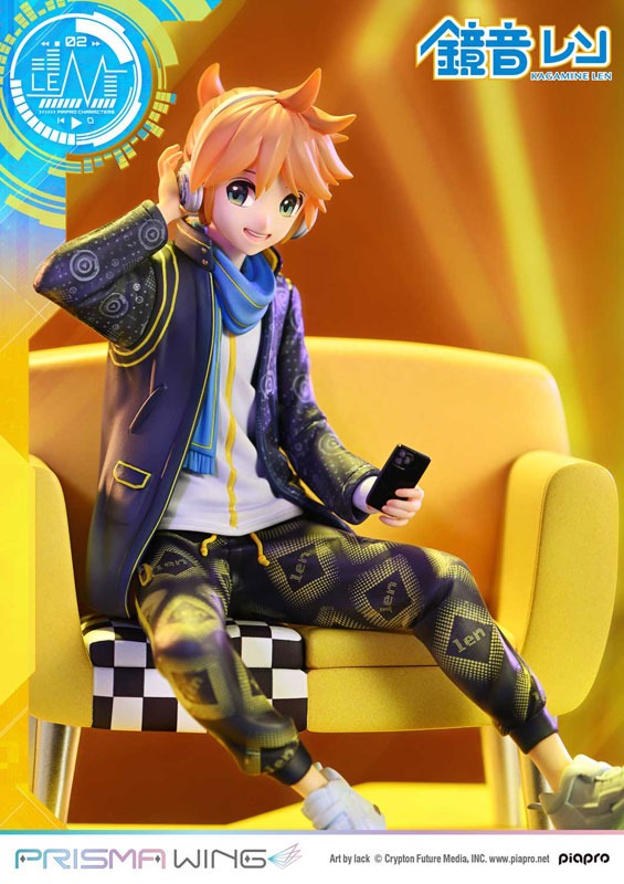 Prisma Wing Scaled Figure 1/7 Kagamine Len - Vocaloid Illustration by lack By Prime 1 Studio