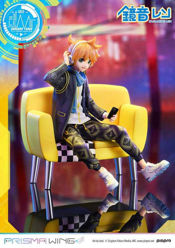 Prisma Wing Scaled Figure 1/7 Kagamine Len - Vocaloid Illustration by lack By Prime 1 Studio
