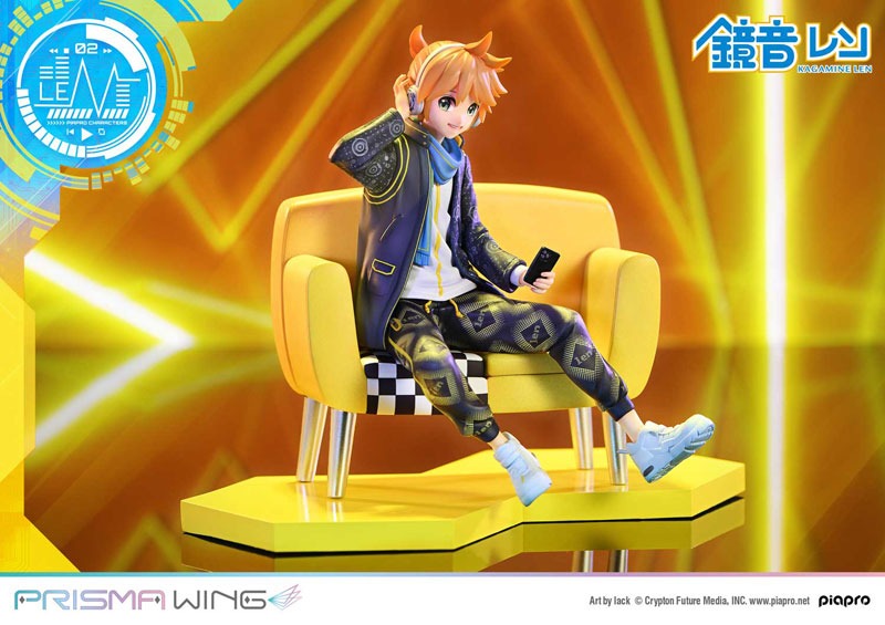 Prisma Wing Scaled Figure 1/7 Kagamine Len - Vocaloid Illustration by lack By Prime 1 Studio